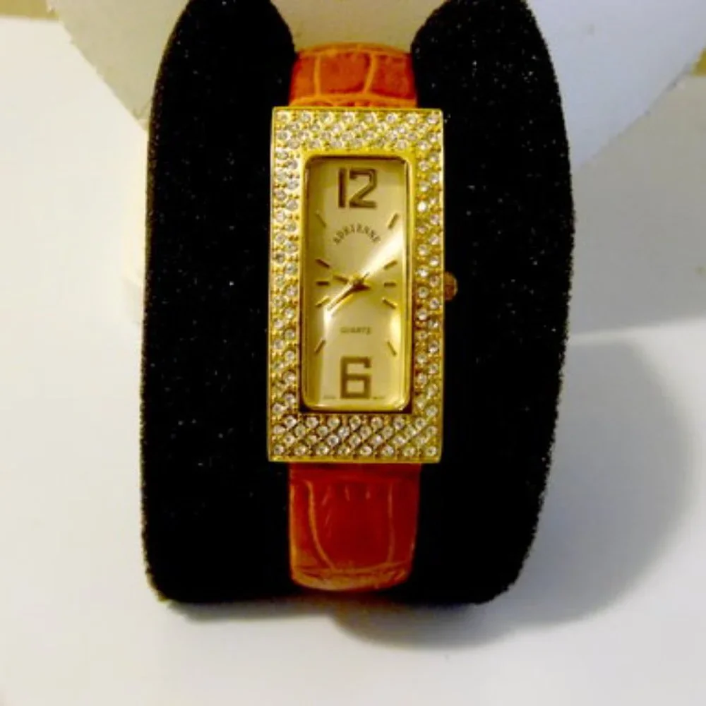 COPY - Real Collectibles by Adrienne Limited Edition Vintage Crystal Cuff Watch